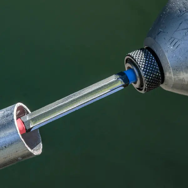 Rack-A-Tiers 72422RB Reemer Bit - Double Ended #2 Blue Phillips & #2 Red Robertson Square Pipe Reaming Bit - Edmondson Supply