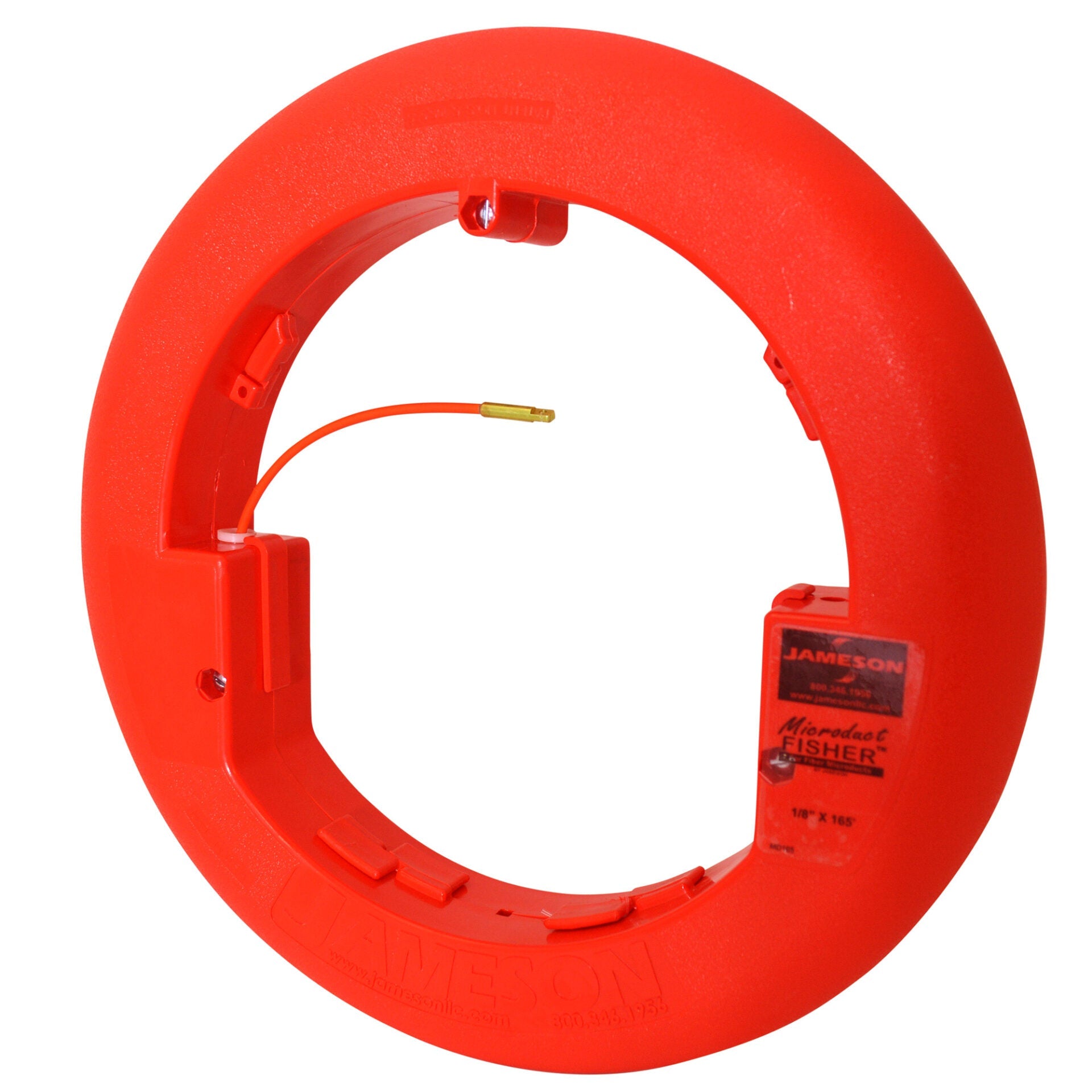 Jameson Tools 8-18-165MDR Microduct Fisher™ Fish Tape, 1/8 in. x 165 ft. - Edmondson Supply