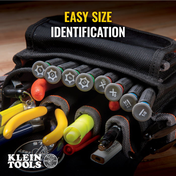 Klein Tools 85617 Precision Screwdriver Set, Slotted, Phillips, and TORX® 8-Piece - Edmondson Supply