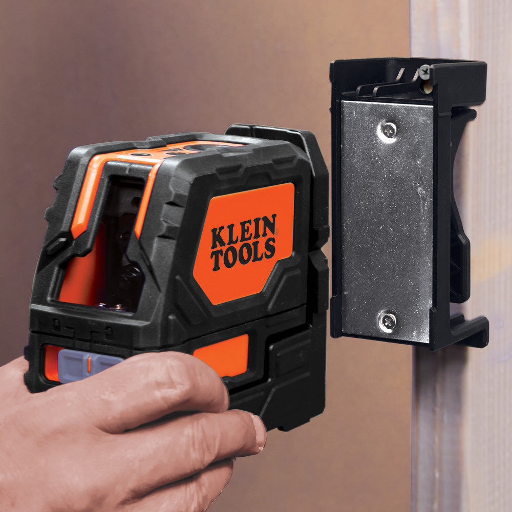 Klein Tools 93LCLS Laser Level, Self-Leveling Red Cross-Line Level and Red Plumb Spot - Edmondson Supply