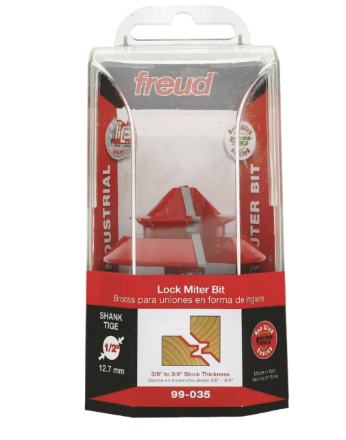 Freud 99-035 2-11/64" Lock Miter Bit - Edmondson Supply