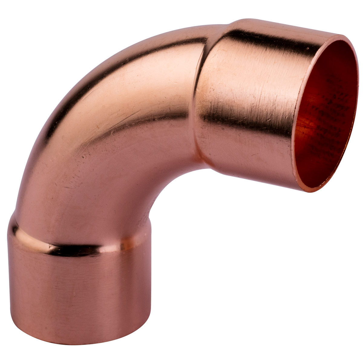 Cambridge 1/4" O.D. ACR Copper 90° Long Turn Elbow - Edmondson Supply