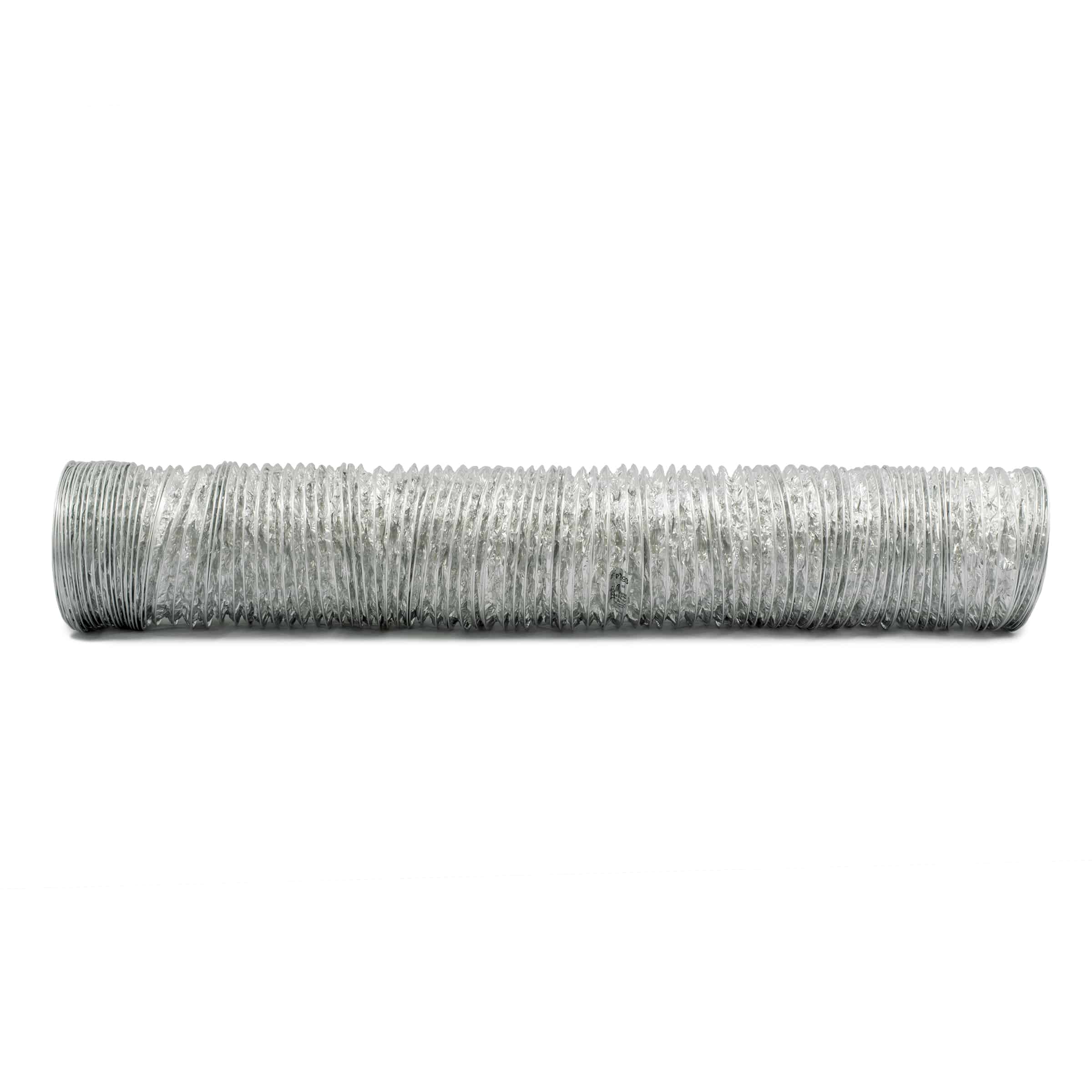 Dundas Jafine AF450UL Flexible Aluminum Foil Duct - 4"x50' - Edmondson Supply