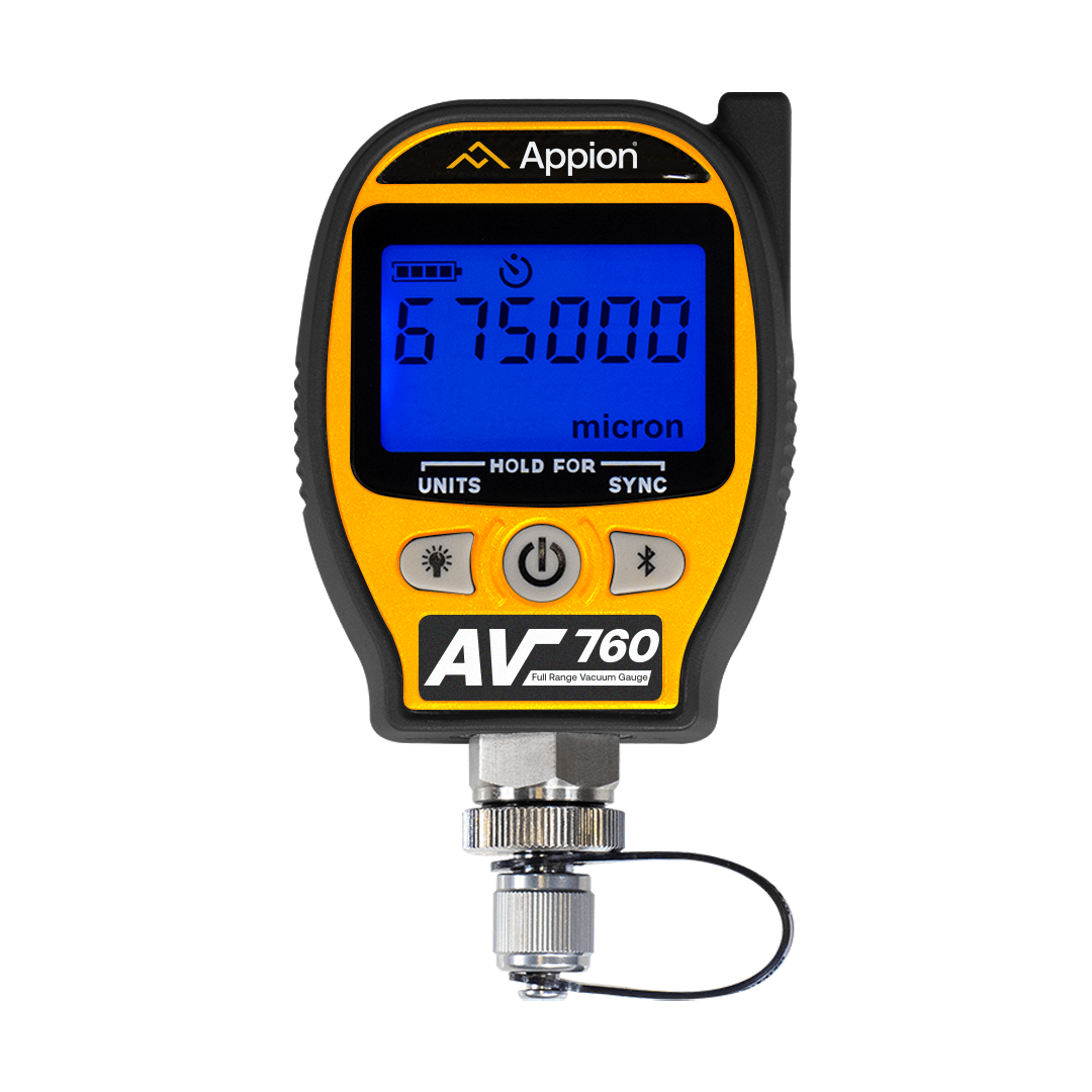 Appion AV760 Full Range Vacuum Gauge - Edmondson Supply