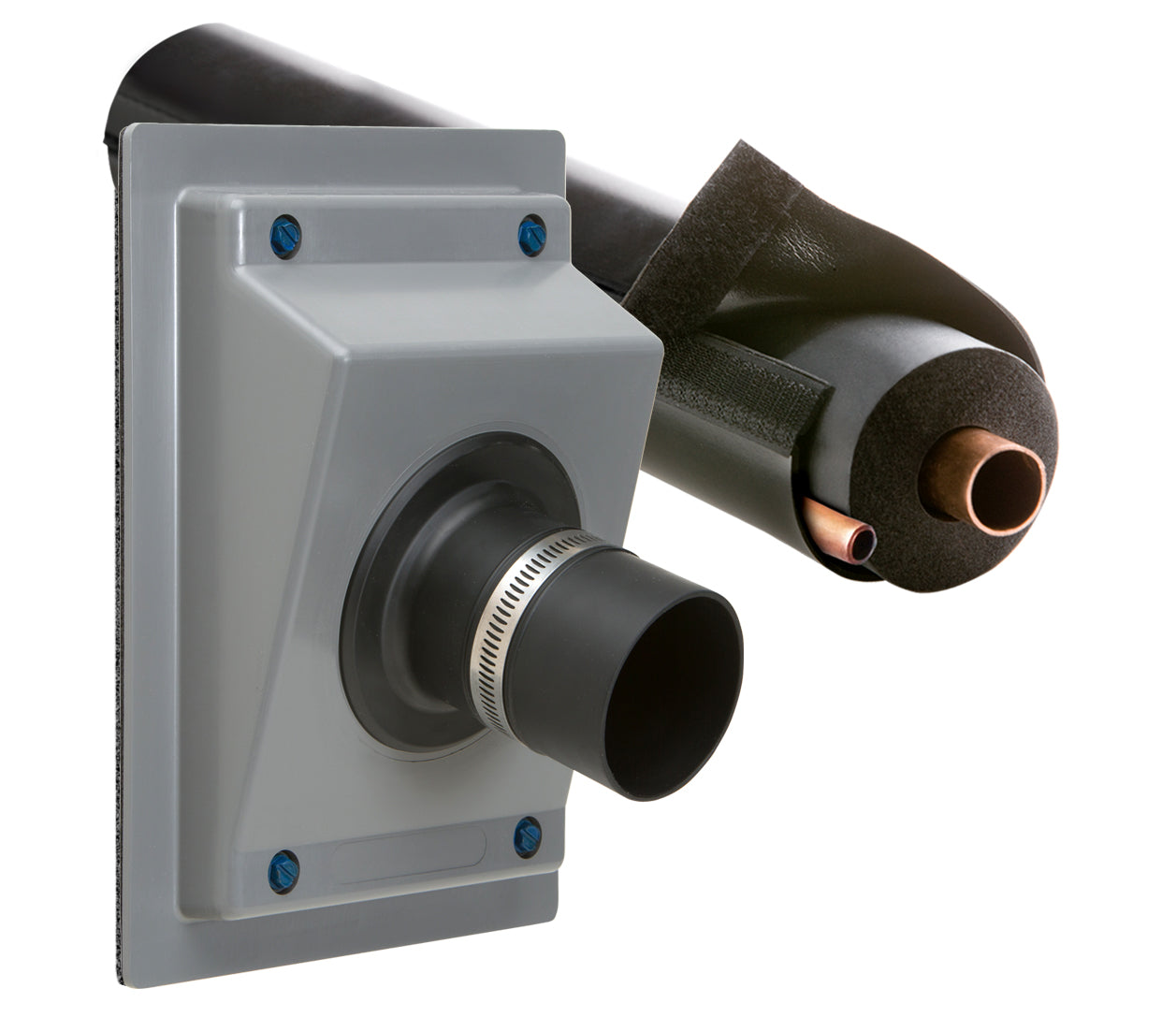 Airex TGS-675G-72C-B PRO-SYSTEM KIT for 5/8" - 7/8" Line Sets with 3/4" Wall Insulation, Gray/Black (TITAN OUTLET & E-FLEX GUARD) - Edmondson Supply