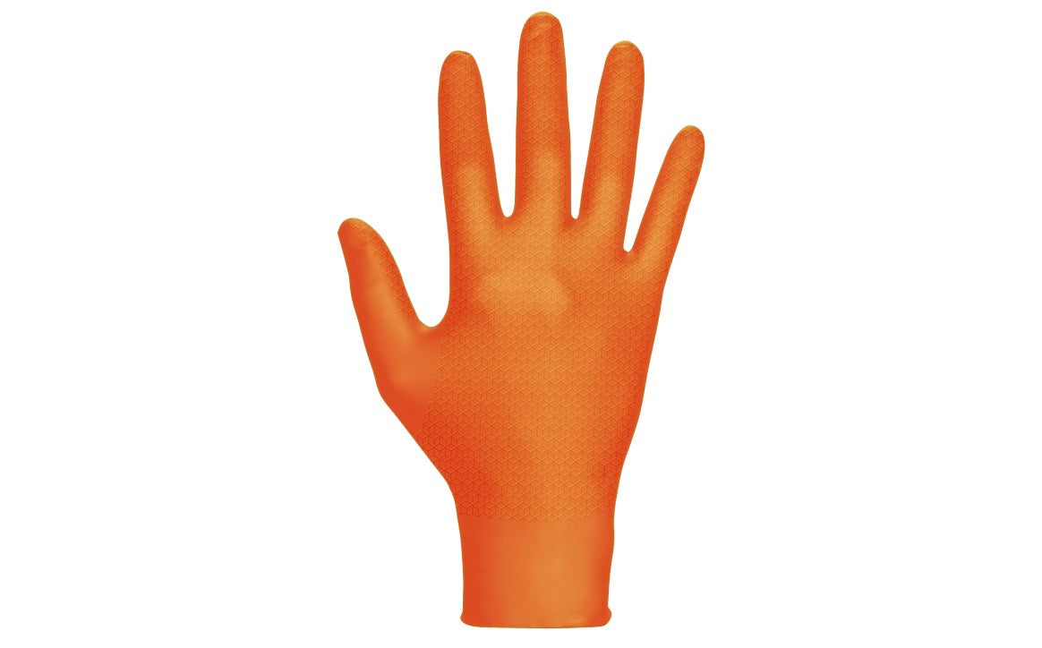 SAS Safety Corp 66475 Astro-Grip® Powder-Free Exam Grade Nitrile Disposable Gloves - 7 Mil - 100PK - Size 2XL - Edmondson Supply