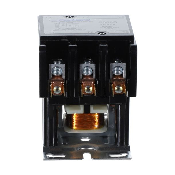 Packard C360C Contactor 3 Pole 60 Amps 208/240 Coil Voltage - Edmondson Supply