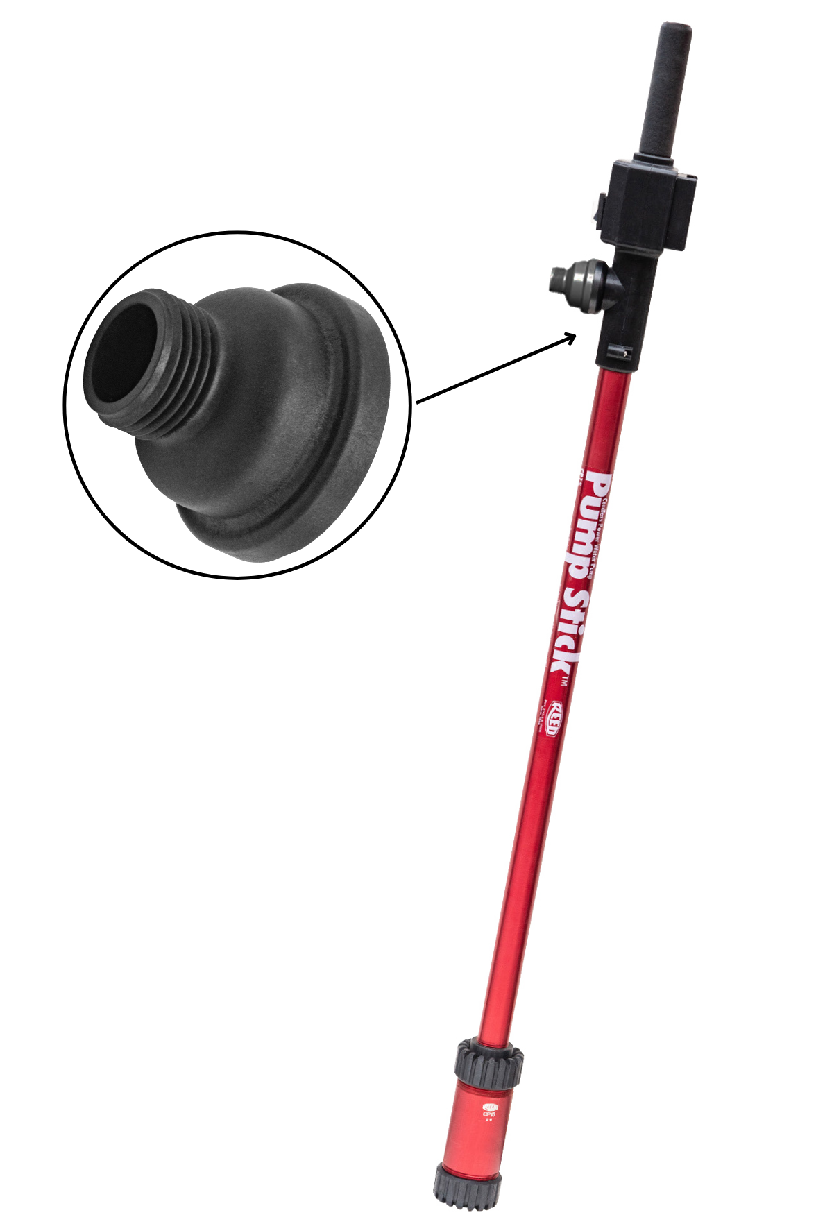 Reed Mfg CPGHA Garden Hose Adapter with Magnetic Connection for Pump Stick - Edmondson Supply