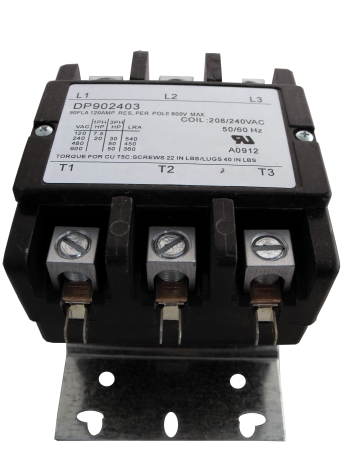 SUPCO DP902403 CONTACTOR RELAY 90A 240V 3 POLE - Edmondson Supply