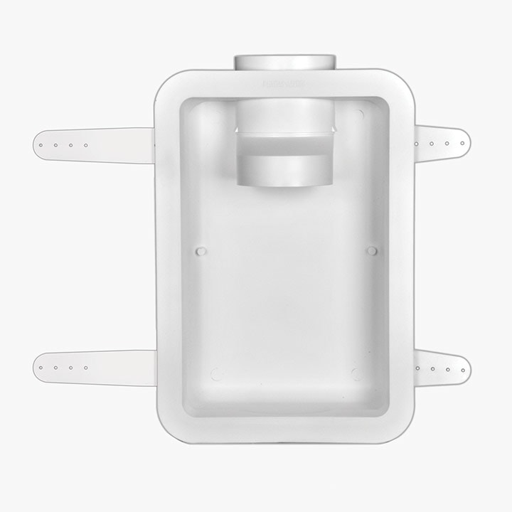 Dundas Jafine DRB4XZW Recessed Dryer Vent Box, Plastic