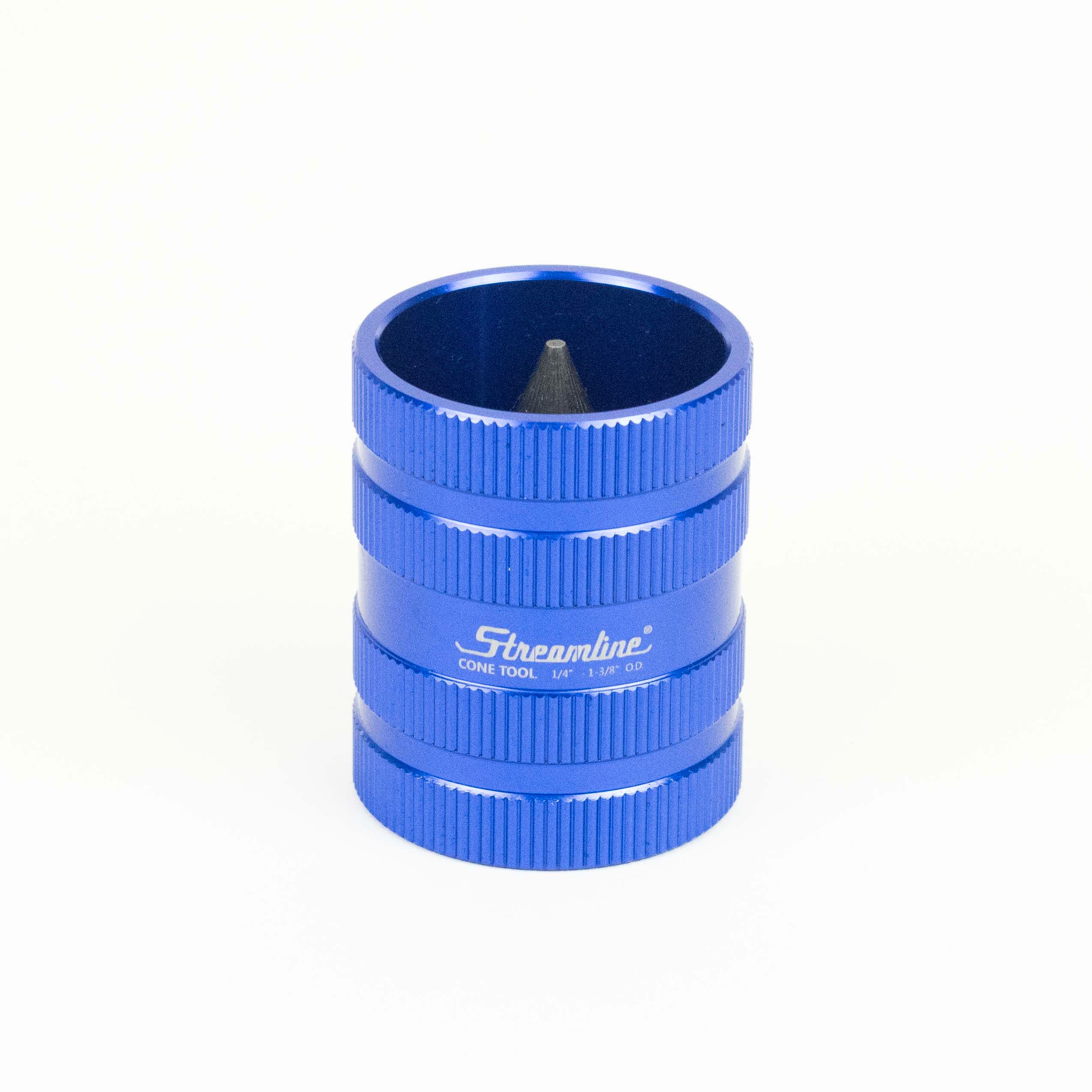 Mueller Streamline CONE120B Cone Deburring Tool, 1/4" - 1-3/8" O.D. - Edmondson Supply