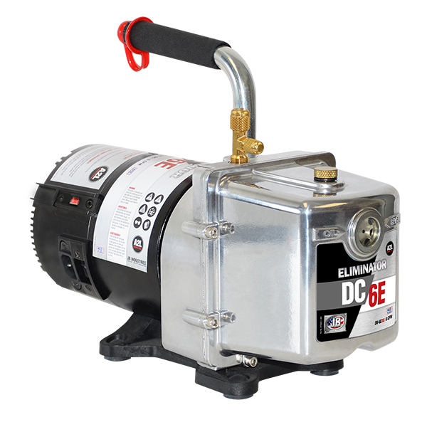 JB Industries DV-6EDC 6CFM ELIMINATOR Dual Voltage DC Motor Vacuum Pump - Edmondson Supply