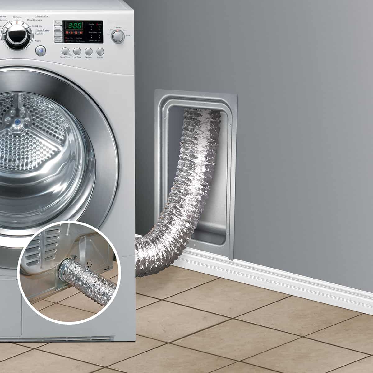 Dundas Jafine MDRB Metal Recessed Dryer Vent Box (For 4" Duct) - Edmondson Supply