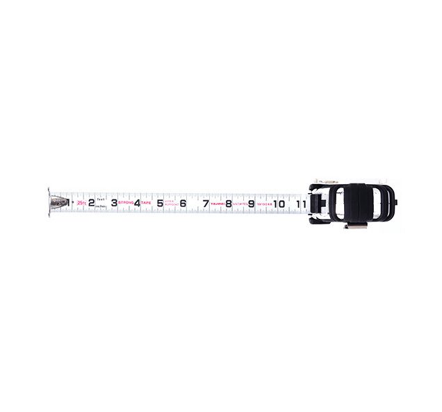 Tajima GS-SC25BW GS-LOCK™ MAGNETIC POWER x2 COMPATIBLE CLIP Tape Measure - 25 ft - Edmondson Supply