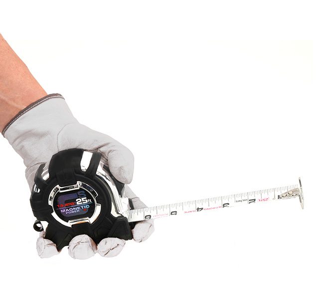 Tajima GS-SC25BW GS-LOCK™ MAGNETIC POWER x2 COMPATIBLE CLIP Tape Measure - 25 ft - Edmondson Supply