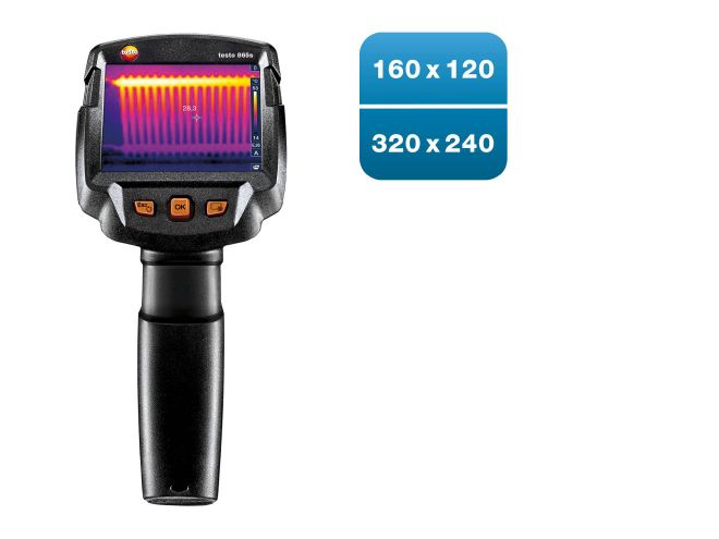 Testo 0560 8651 865s - Thermal imager (160 x 120 pixels) - Edmondson Supply