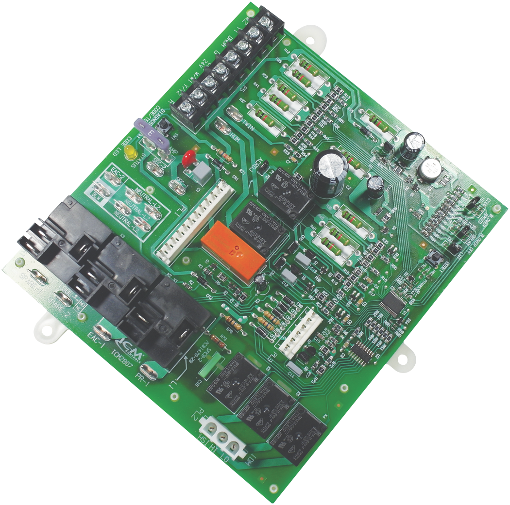 ICM Controls ICM2807 Furnace Control Board - Replacement for Carrier HK42FZ017 - Edmondson Supply