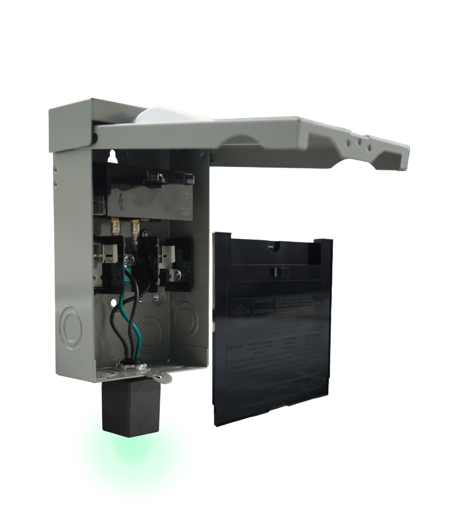 ICM Controls ICM496-30A 30A Fused Disconnect with External and Replaceable Surge Protector - Edmondson Supply