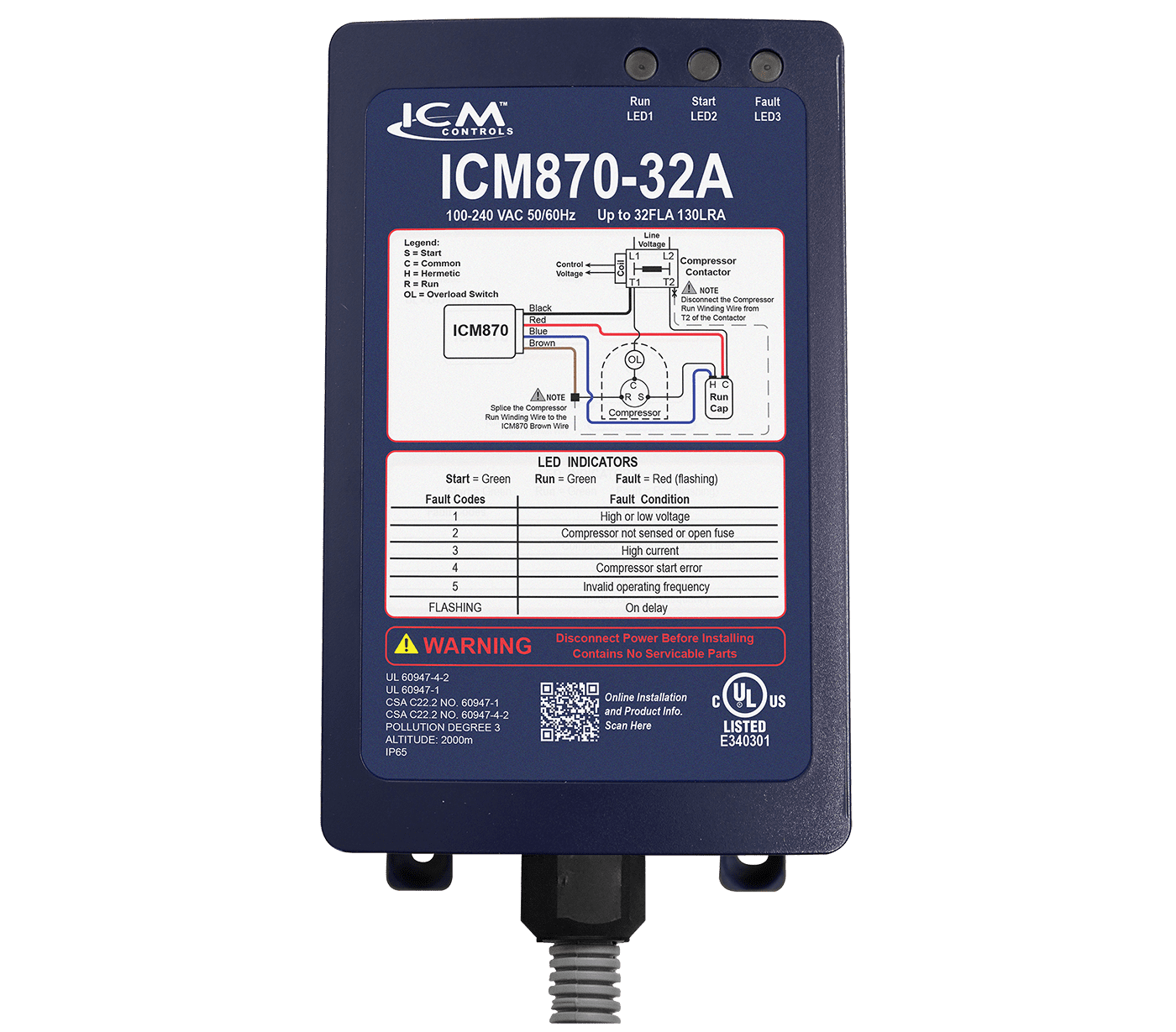 ICM Controls ICM870-32A Soft Start - Edmondson Supply