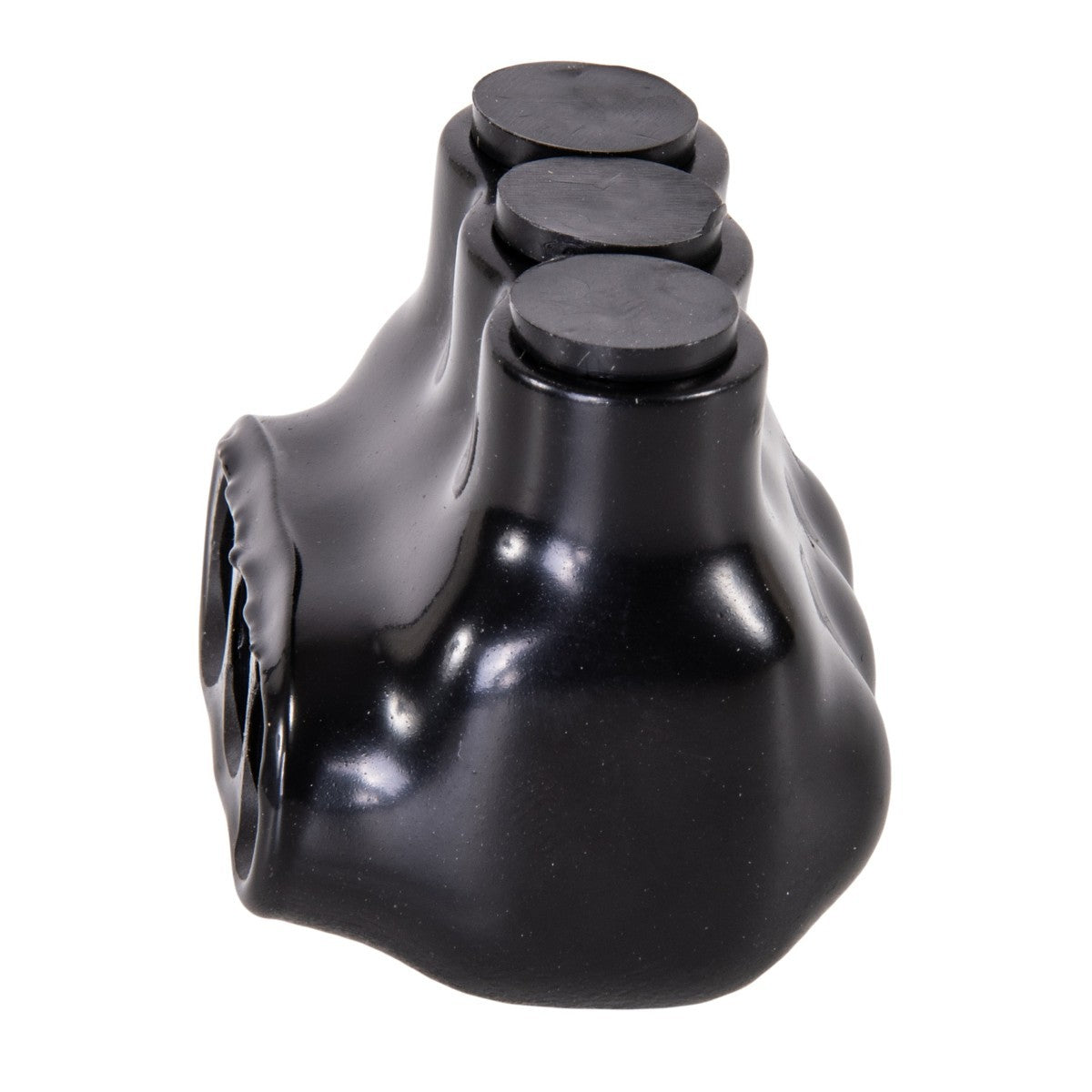 NSI IPL4-3B Polaris 3-Port Black Multi-Tap Pre-Insulated Connector, 4 AWG -14 AWG - Edmondson Supply