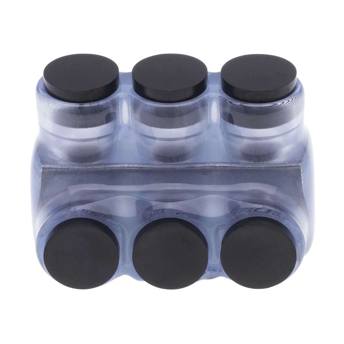 NSI IPLD1/0-3C 3-Port Clear Multi-Tap Pre-Insulated Connector, 1/0 AWG - 14 AWG - Edmondson Supply