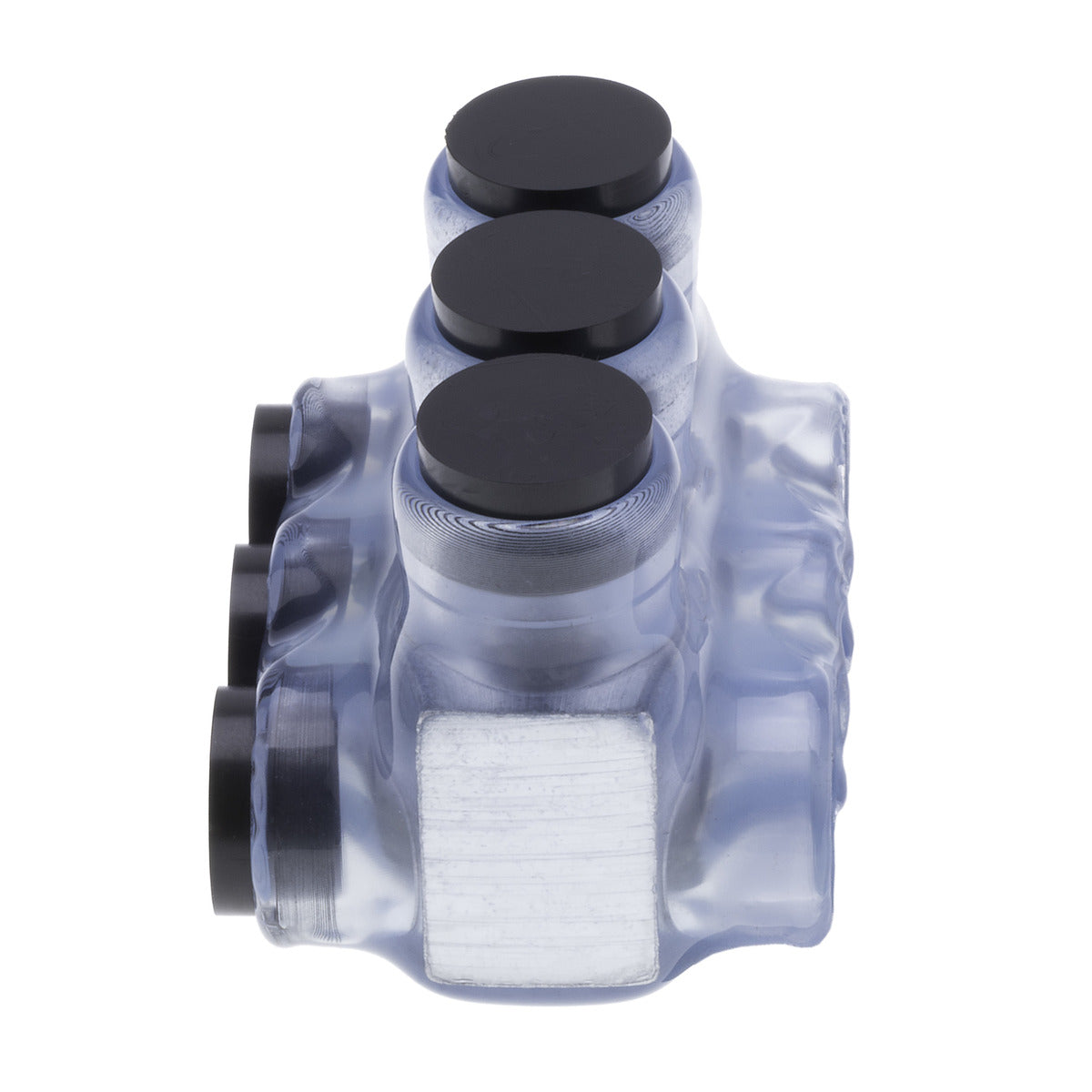 NSI IPLD1/0-3C 3-Port Clear Multi-Tap Pre-Insulated Connector, 1/0 AWG - 14 AWG - Edmondson Supply