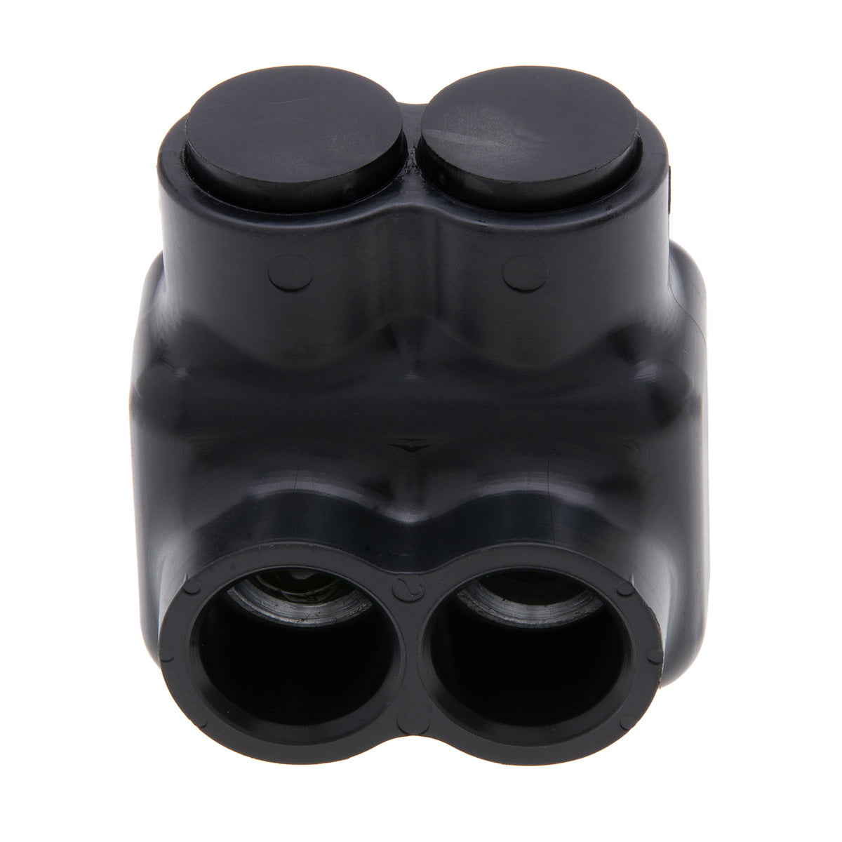 NSI Polaris IT-1/0 2-Port Black Multi-Tap Pre-Insulated Connector, 1/0 – 6 AWG - Edmondson Supply