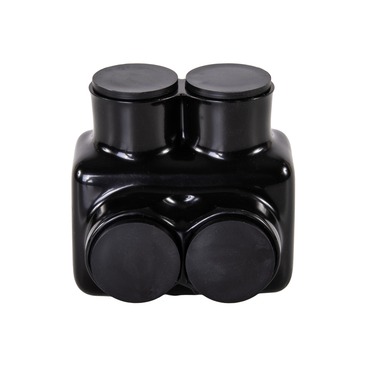 NSI IT-250B Polaris 2-Port Black 250 MCM – 6 AWG Polaris Insulated Tap Connector ( Dual Sided Entry) - Edmondson Supply