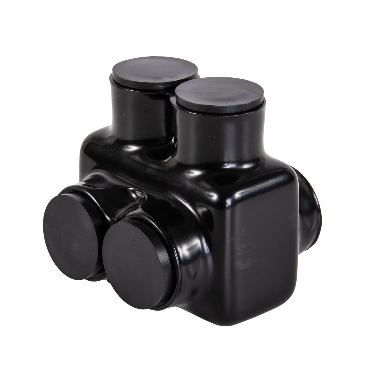 NSI IT-250B Polaris 2-Port Black 250 MCM – 6 AWG Polaris Insulated Tap Connector ( Dual Sided Entry) - Edmondson Supply