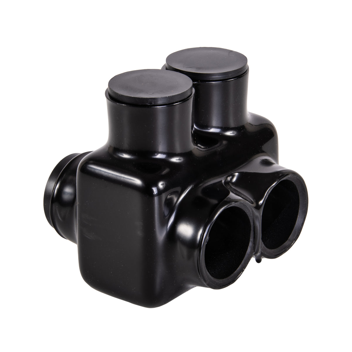 NSI IT-250B Polaris 2-Port Black 250 MCM – 6 AWG Polaris Insulated Tap Connector ( Dual Sided Entry) - Edmondson Supply
