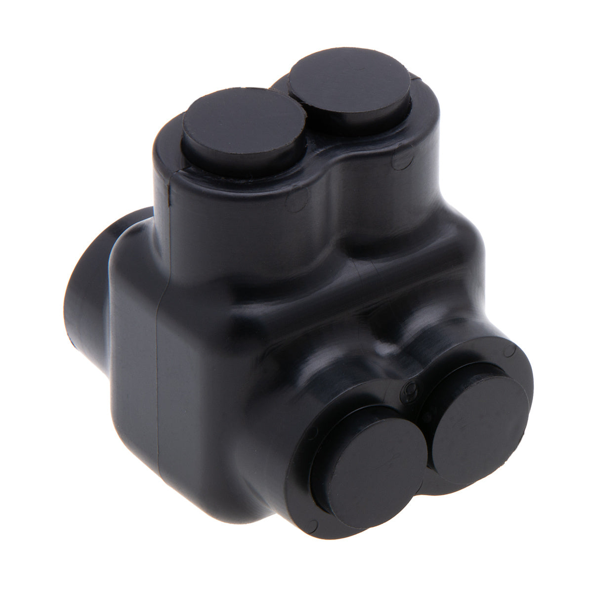 NSI Polaris IT-4 2-Port Black Multi-Tap Pre-Insulated Connector, 4 – 14 AWG - Edmondson Supply