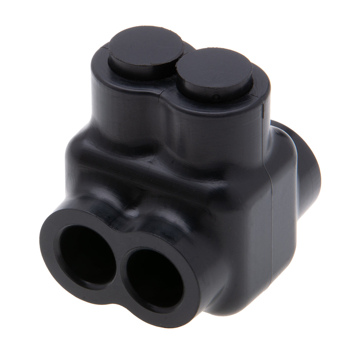 NSI Polaris IT-4 2-Port Black Multi-Tap Pre-Insulated Connector, 4 – 14 AWG - Edmondson Supply