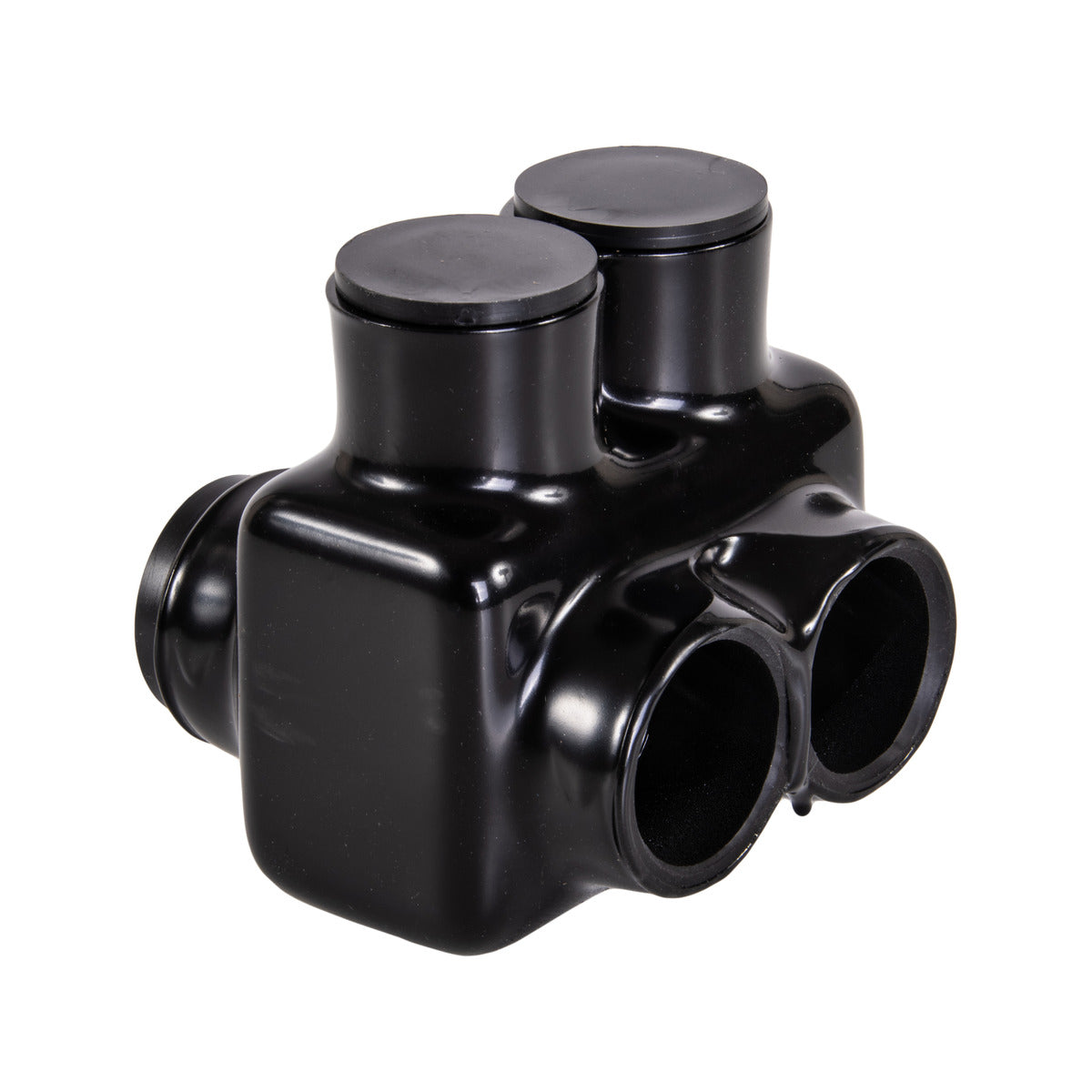 NSI Polaris IT-500 2-Port Black Multi-Tap Pre-Insulated Connector, 500 MCM – 4 AWG - Edmondson Supply