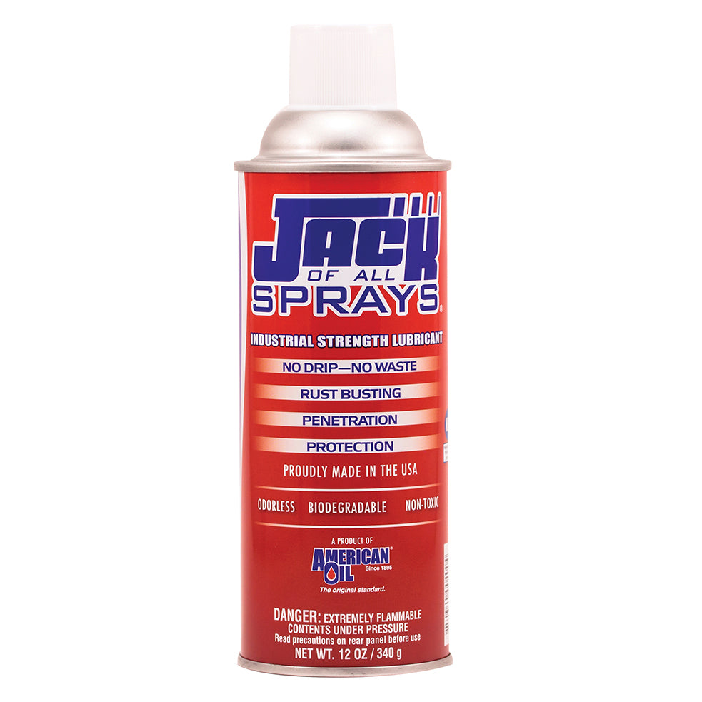 Jack of All Sprays JOAS125 4-in-1 Rustbuster, Lubricant, Penetrant, and Protectant Spray, 12.5 oz net