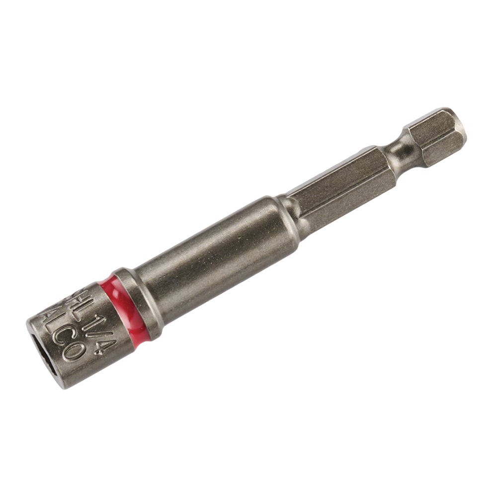 Malco Tools MSHL14 1/4" x 2-9/16" Long Magnetic Hex Chuck Driver - Edmondson Supply