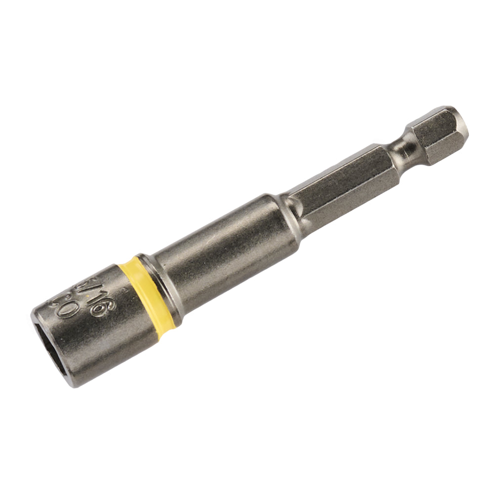Malco Tools MSHL516 5/16" Long Magnetic Hex Chuck Driver - 2-9/16" Long - Edmondson Supply