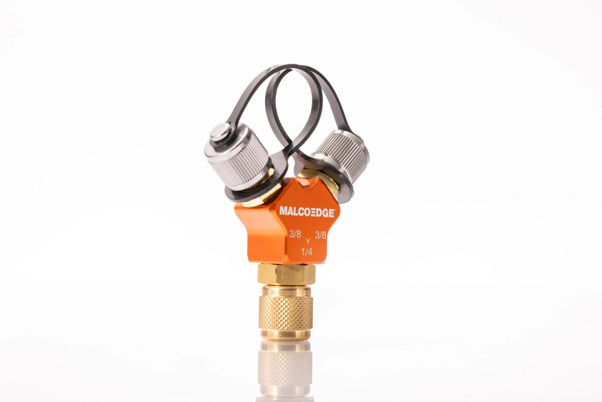 Malco Tools HFY14 MalcoEdge™ Hi-Flow Y Branch 1/4″ x 3/8″ x 3/8″ - Edmondson Supply