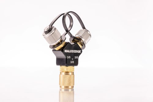 Malco Tools HFY38 MalcoEdge™ Hi-Flow Y Branch 3/8″ x 3/8″ x 3/8″ - Edmondson Supply