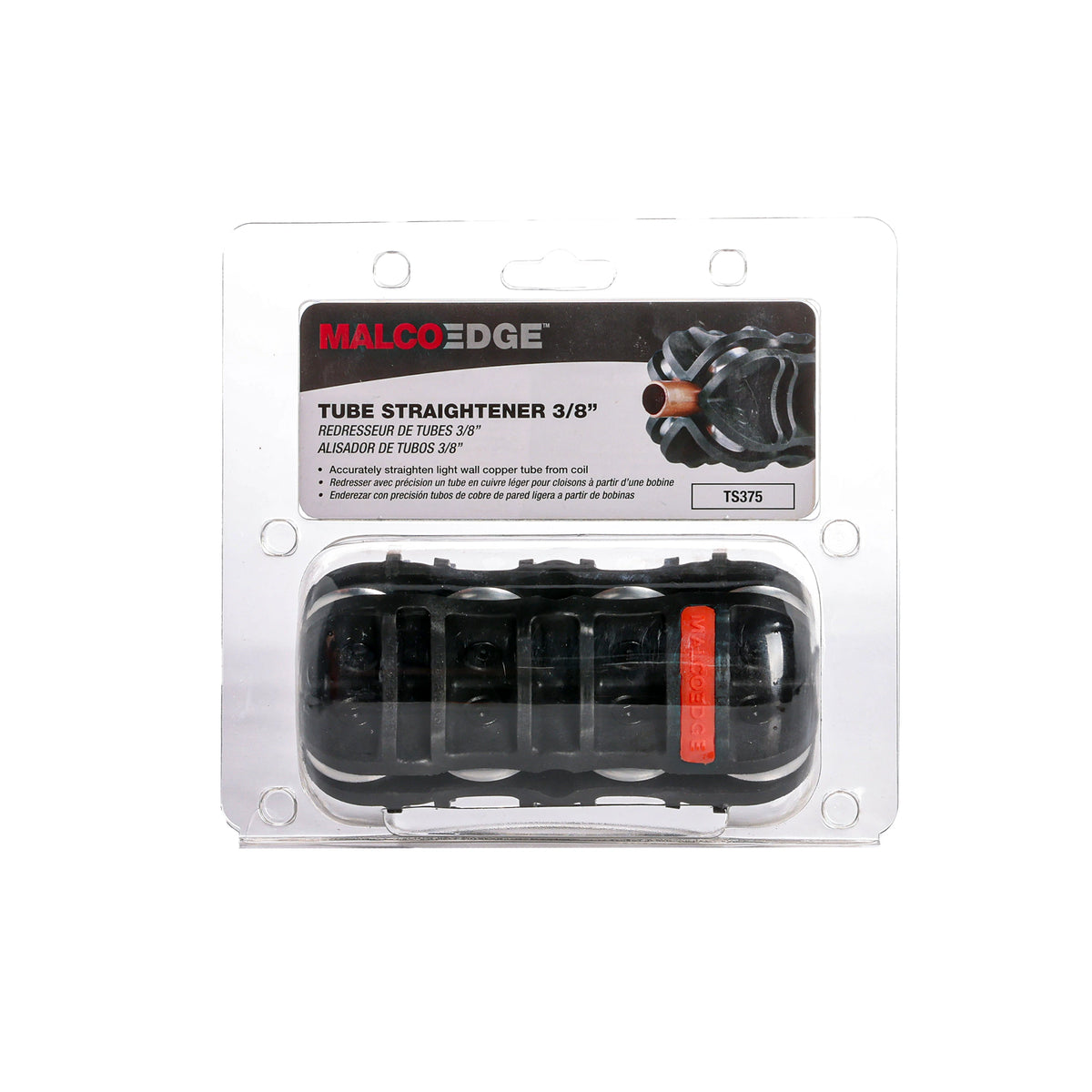 Malco Tools TS375 MalcoEdge™ Tube Straightener for 3/8" Tubing - Edmondson Supply