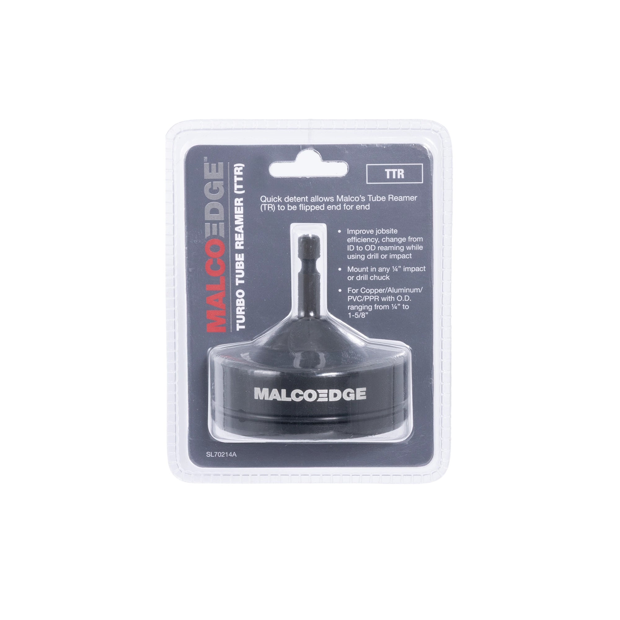 MalcoEdge™ TTR Turbo Tube Reamer Drill Attachment - Edmondson Supply