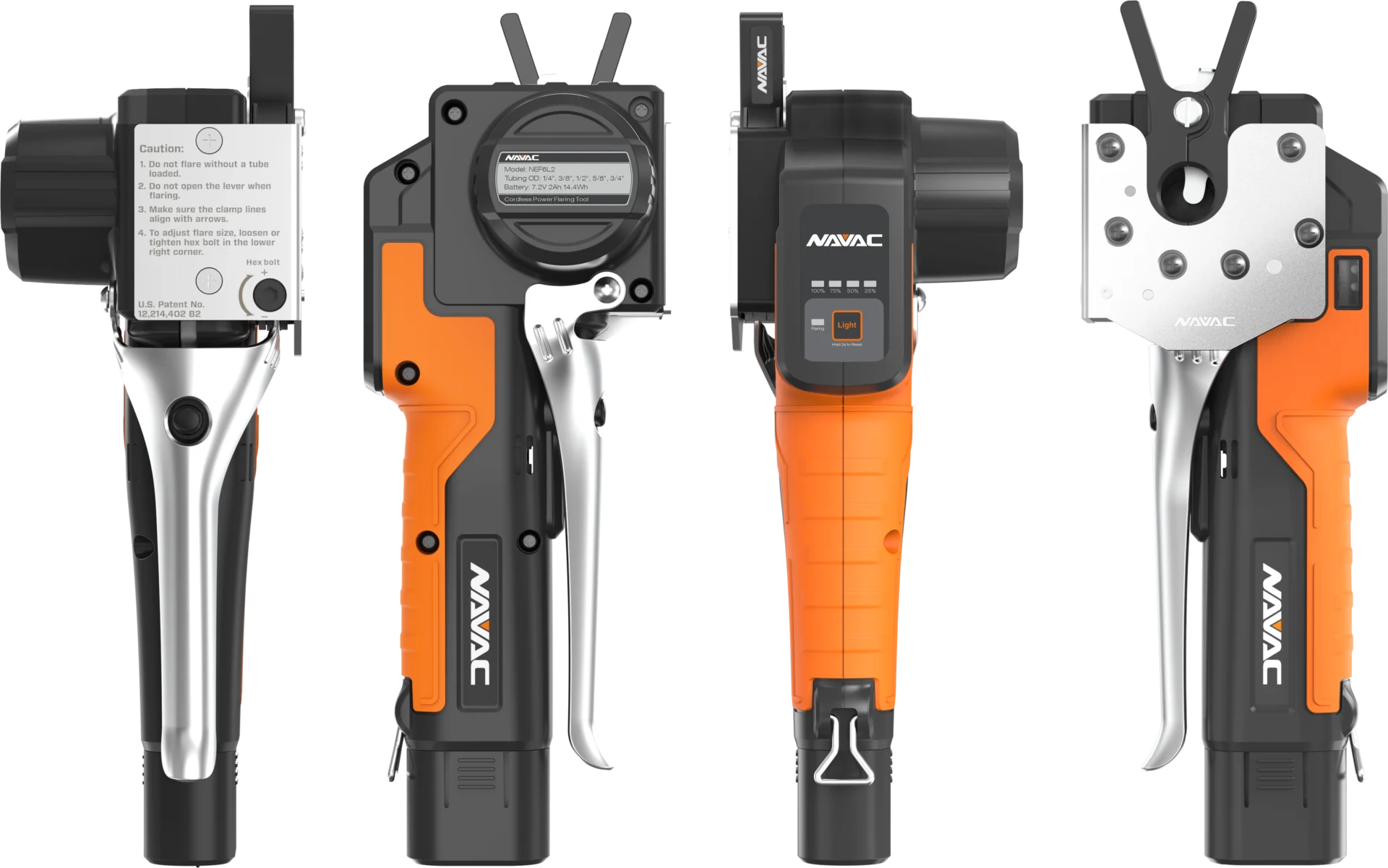 NAVAC NEF6L2 BreakFree® Power Flaring Tool - Edmondson Supply