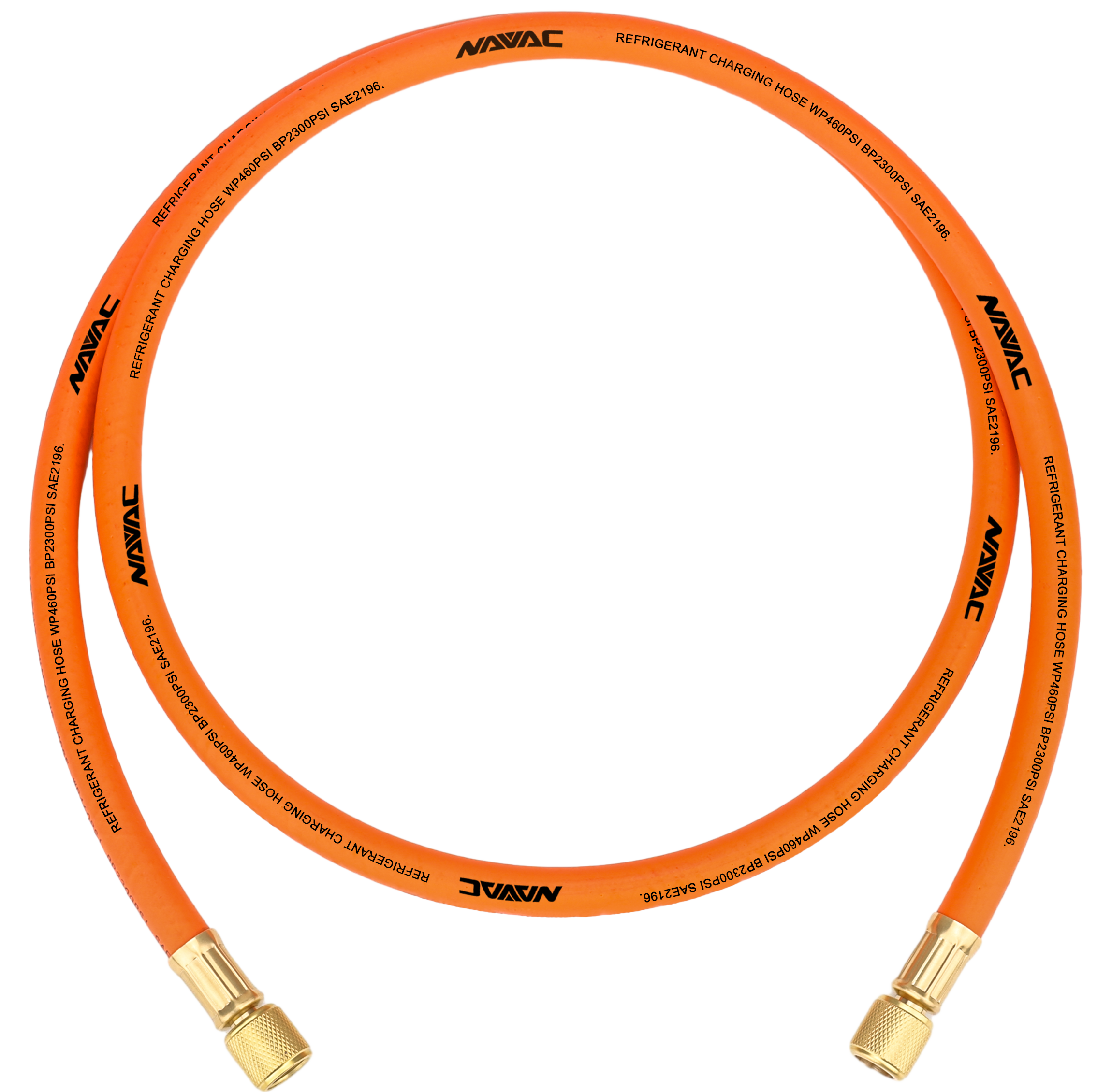 NAVAC NHR38AA Big Boy Recovery Hose, 3/8" Diameter x 6' - Edmondson Supply