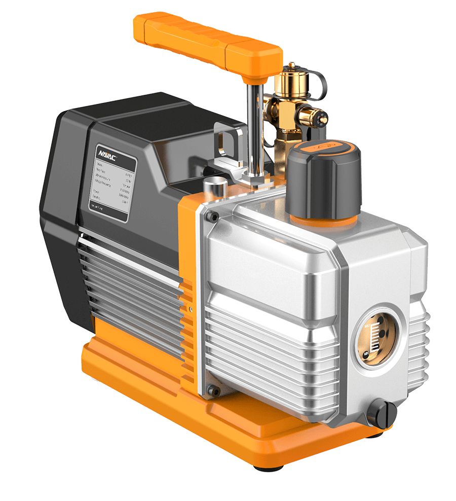 NAVAC NP7DP 7 CFM 2-Stage/Dual-Voltage Vacuum Pump, PRO Series - Edmondson Supply