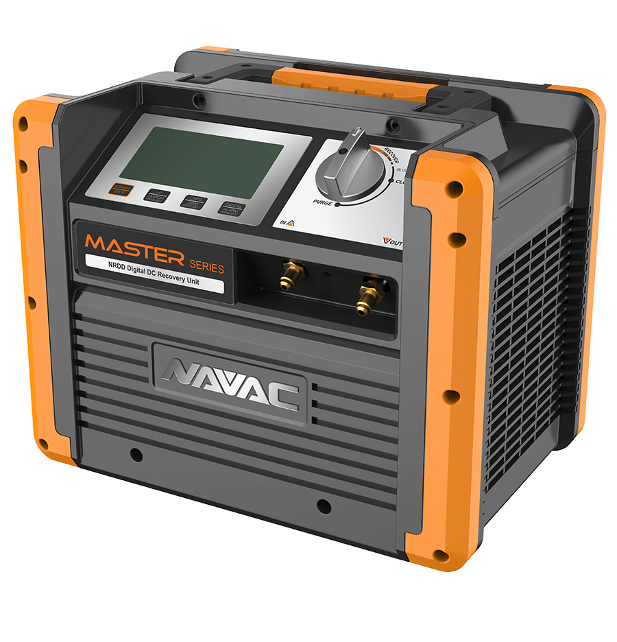 NAVAC NRDD Dual-Cylinder Brushless DC Refrigerant Recovery Unit, A2L Compatible, Master Series - Edmondson Supply