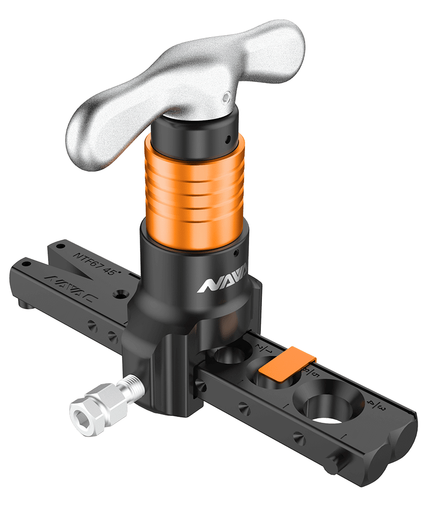 NAVAC NTF67D Hand or Drill Powered Flaring Tool - Edmondson Supply