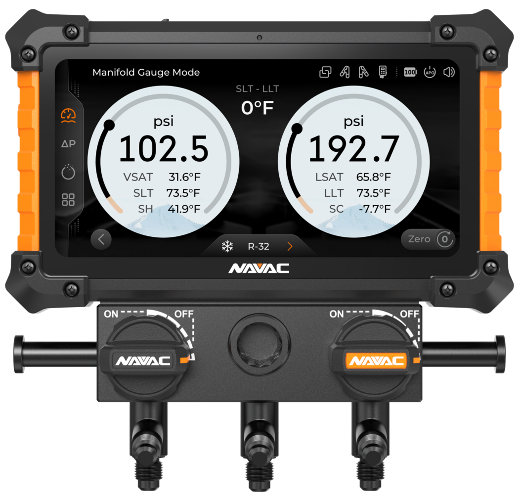 NAVAC NX1G NEXUS™ 2 Digital Manifold Gauge - Edmondson Supply