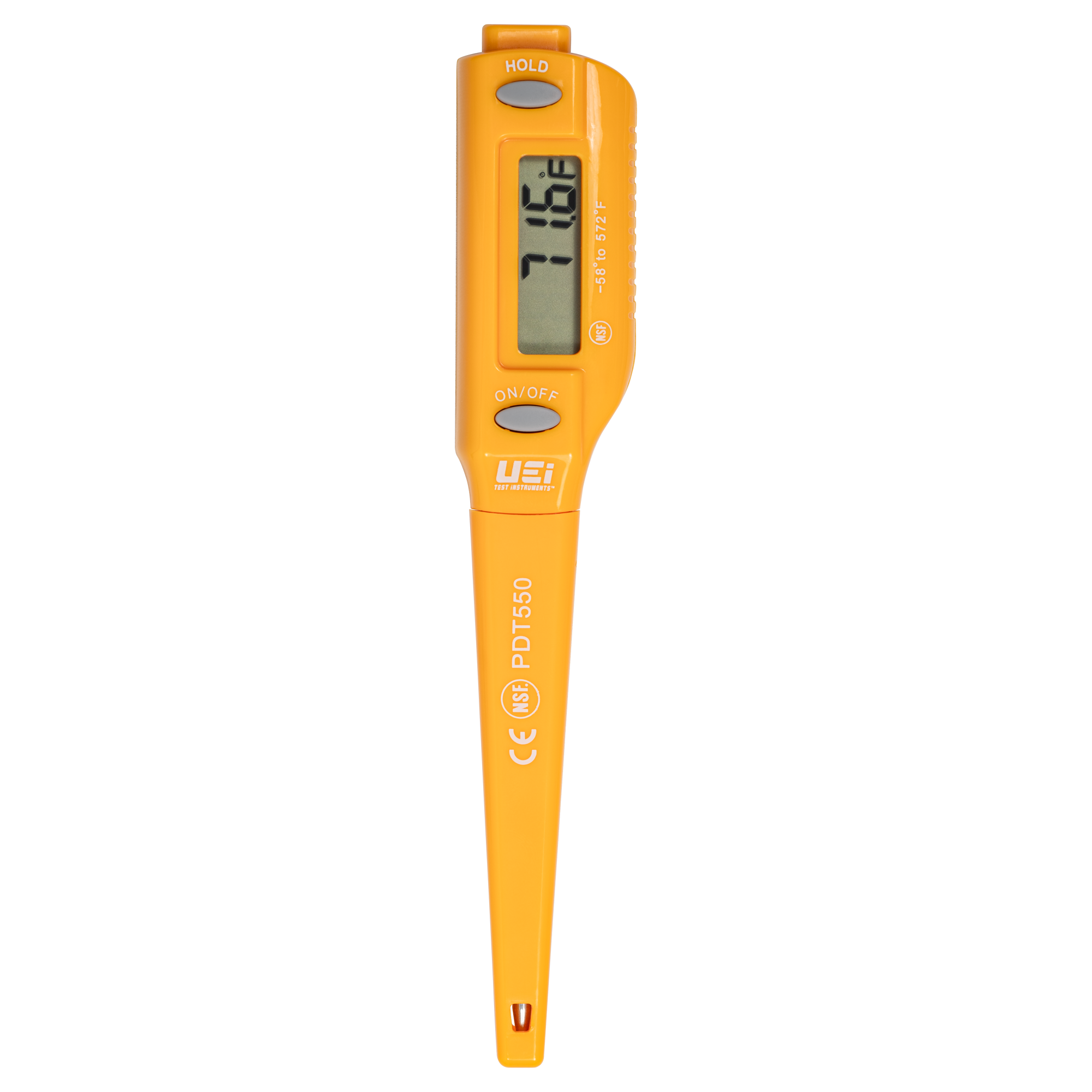 UEi PDT550 Pocket Sized Digital Thermometer NSF - Edmondson Supply