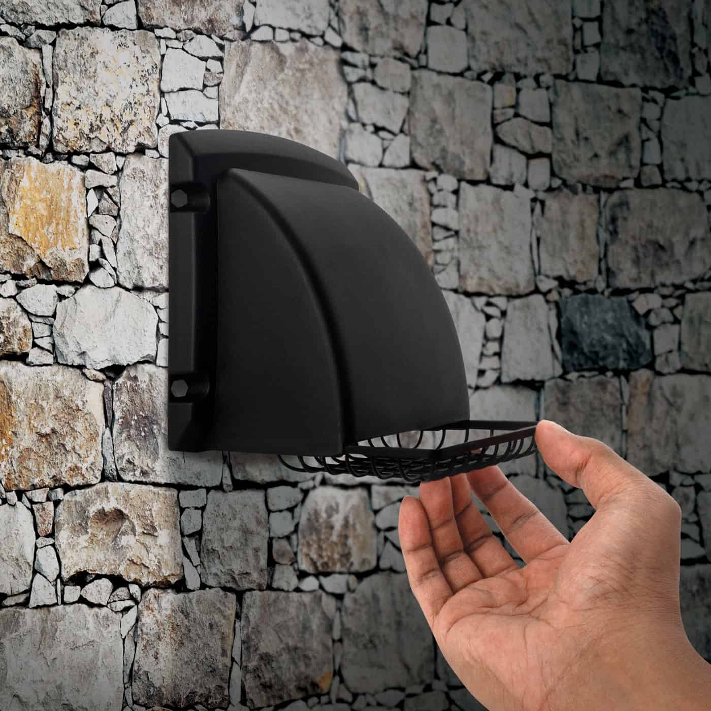 Dundas Jafine PMC8BLKX 8" ProMax Exhaust Cap, Black - Edmondson Supply
