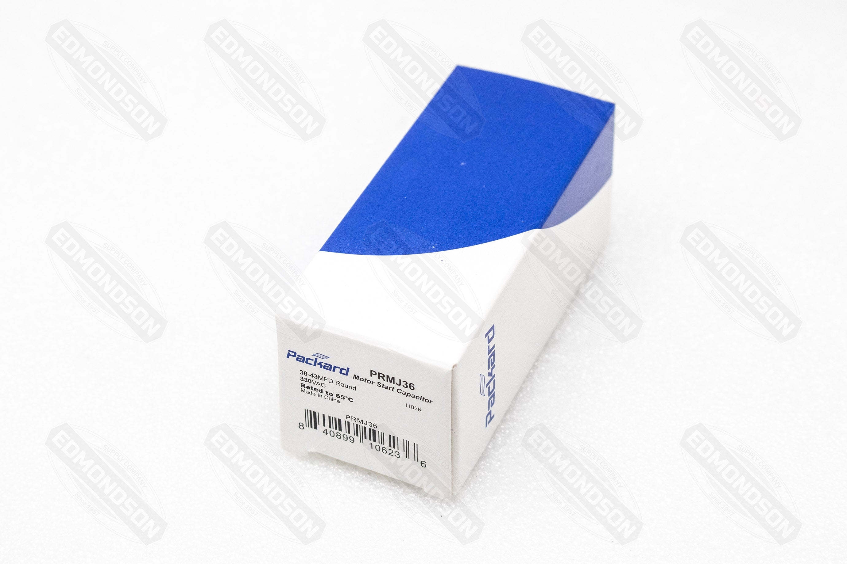 Packard PRMJ36 Motor Start Capacitor 36-43 MFD 330 VAC - Edmondson Supply