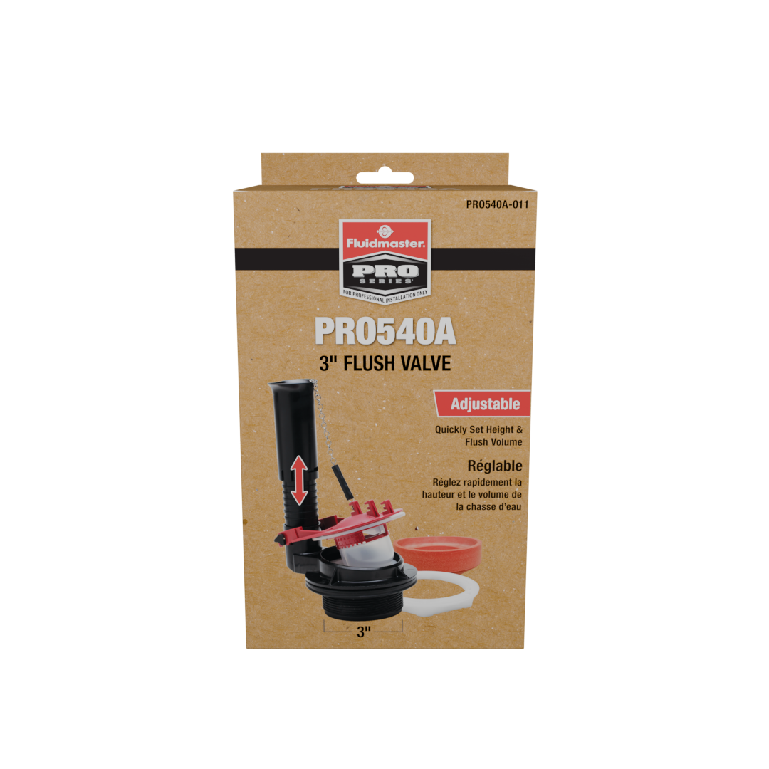 Fluidmaster PRO540A-011 3 in. Adjustable Flush Valve - Edmondson Supply